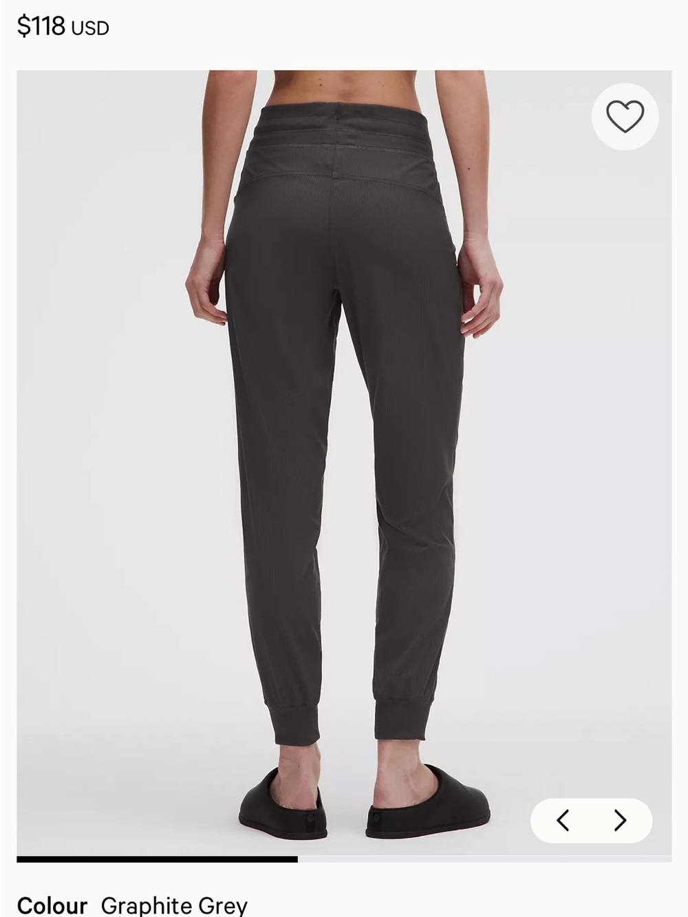 Lululemon Dance Studio Mid-Rise Jogger Black Women's Jogger Pants - Picture 3 of 11